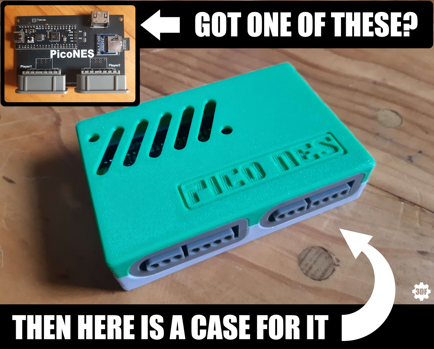 Pico Nes Case (2x SNES Pad Edition)