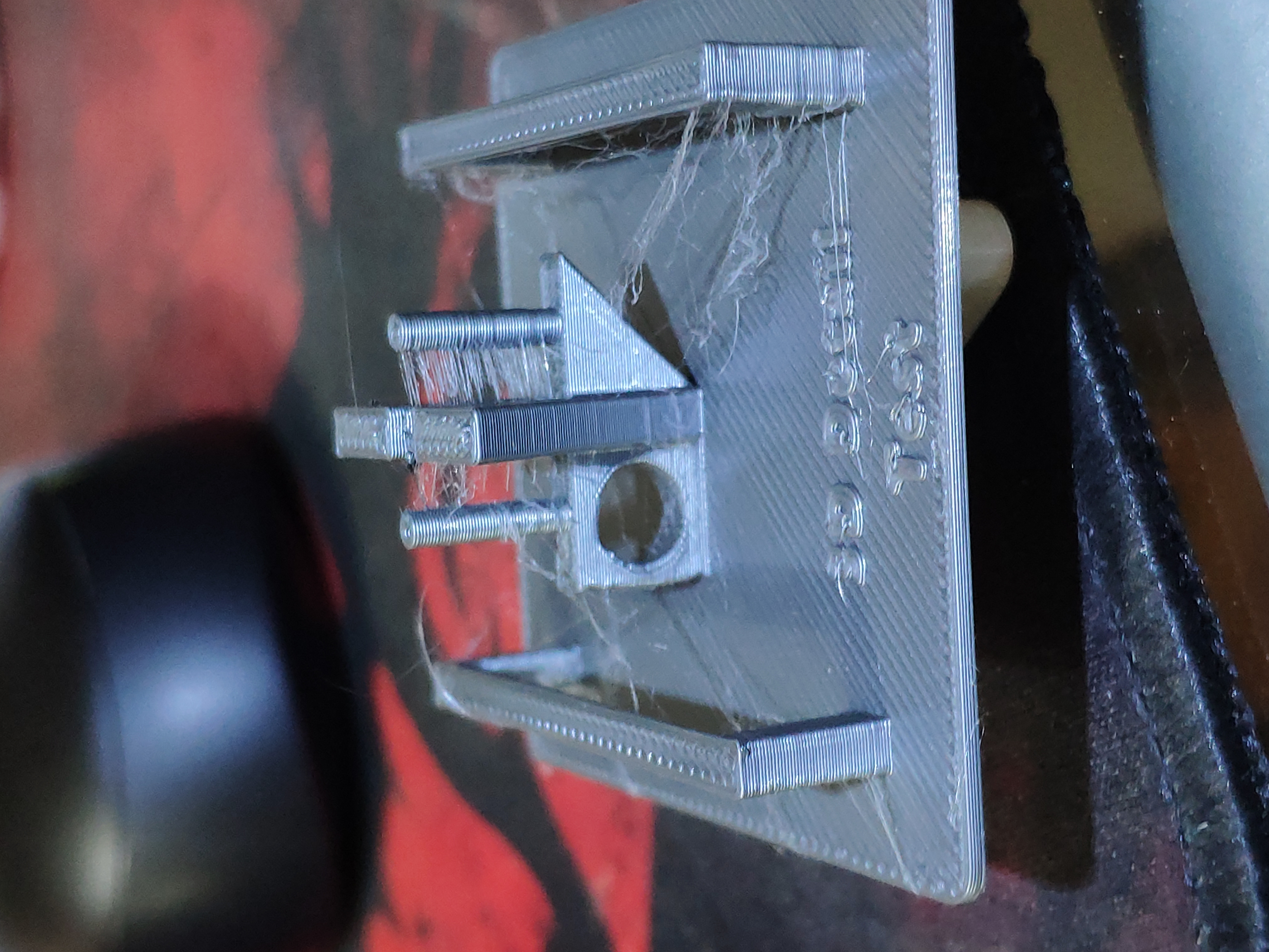 Small features, stringing and overhang test model