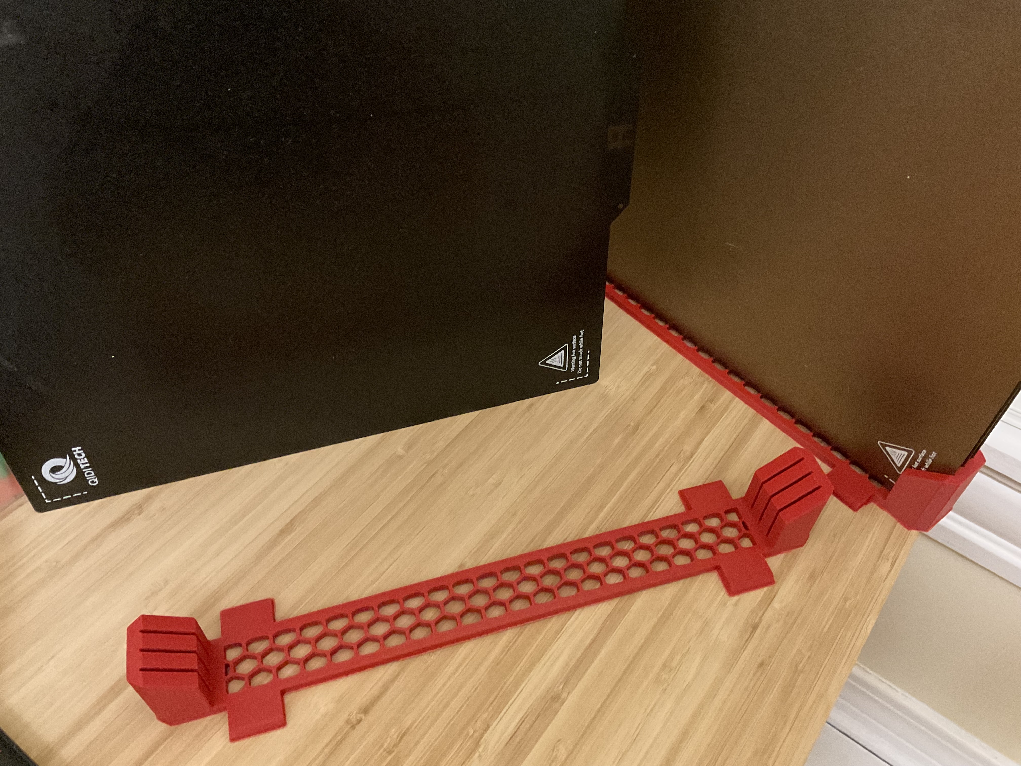 QIDI XMAX3 Plate Holder 3D model thumbnail