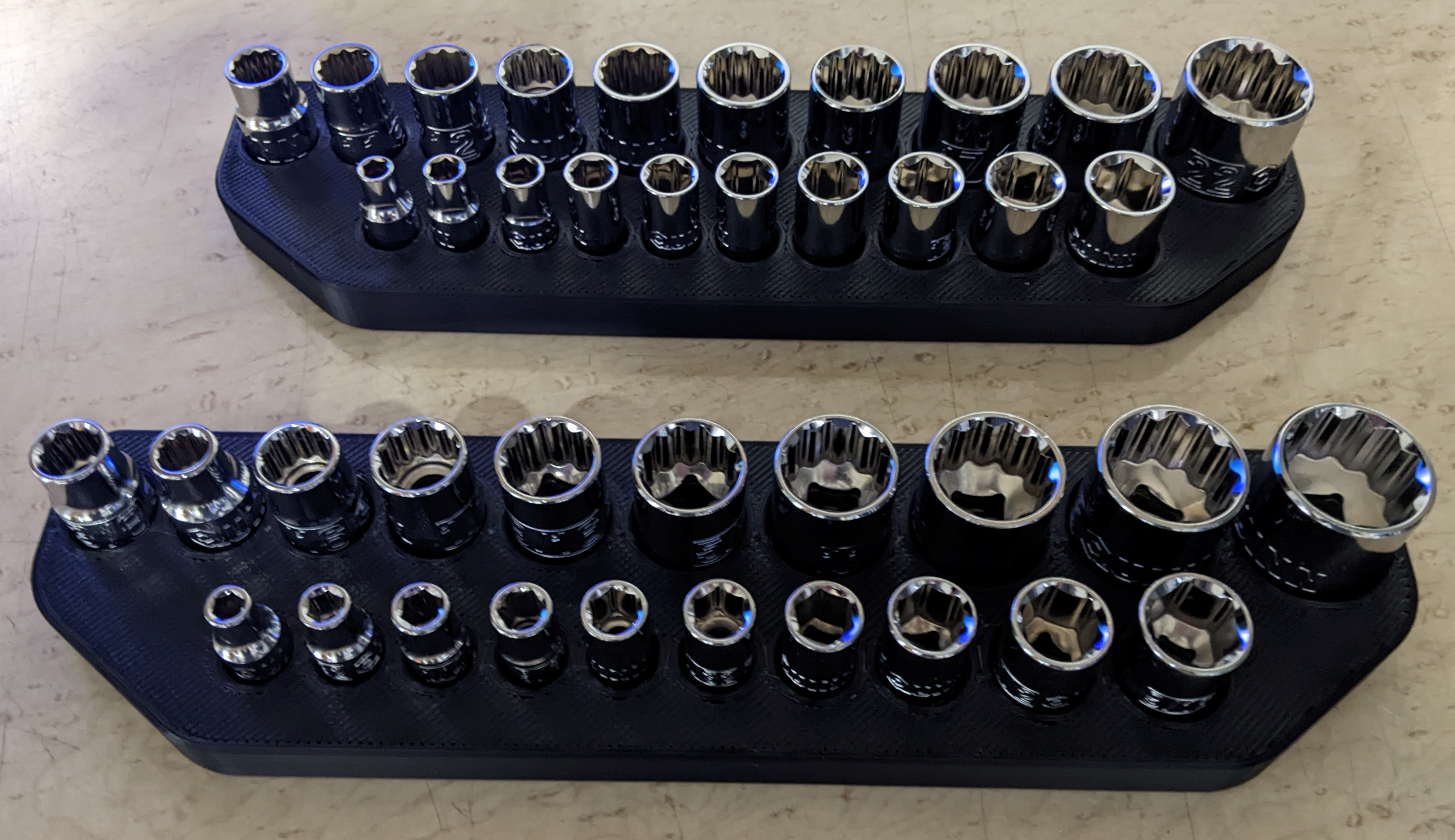 Harbor Freight SAE & Metric Magnetic Socket Holders