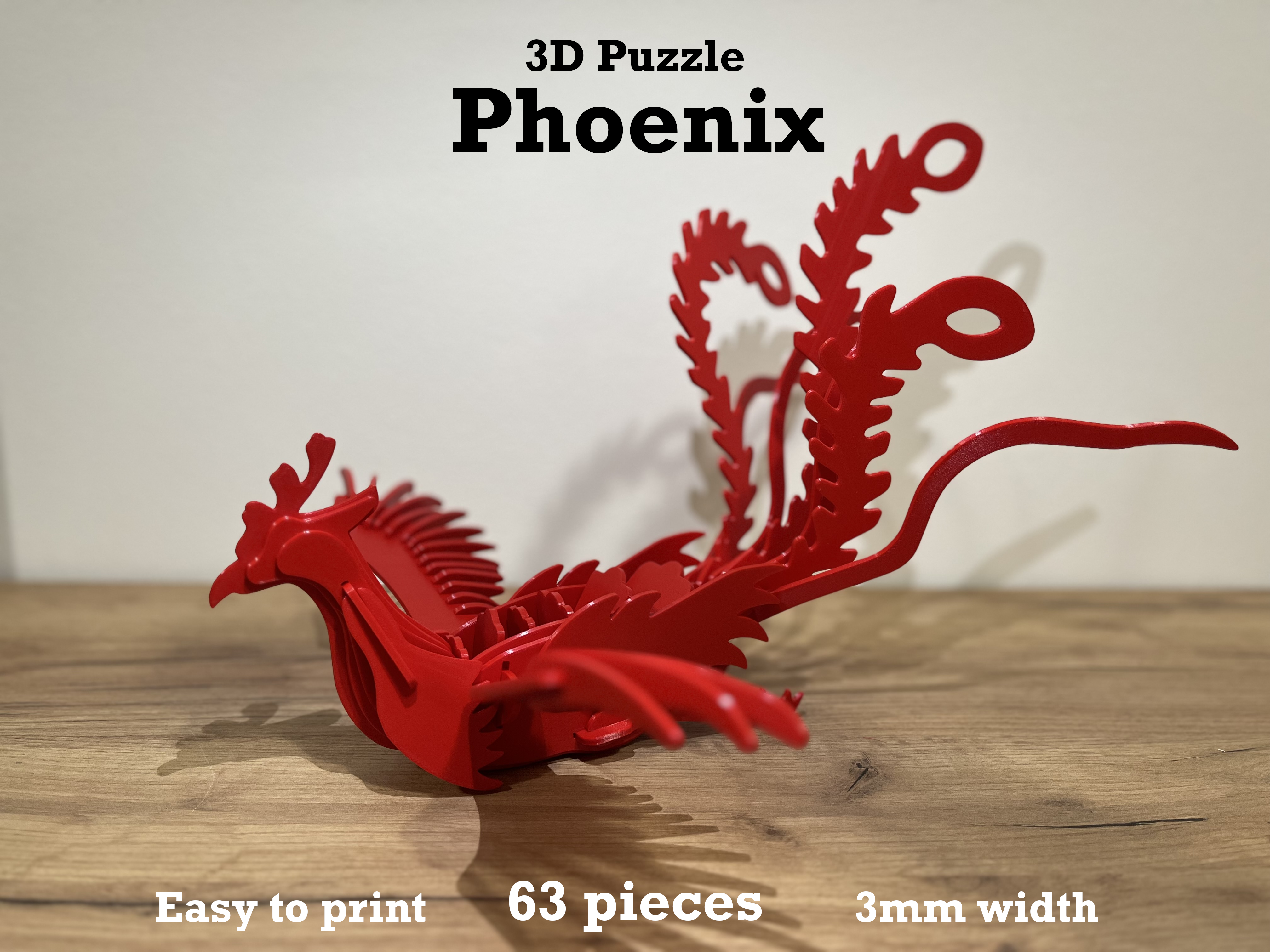 "Phoenix" 3D Puzzle