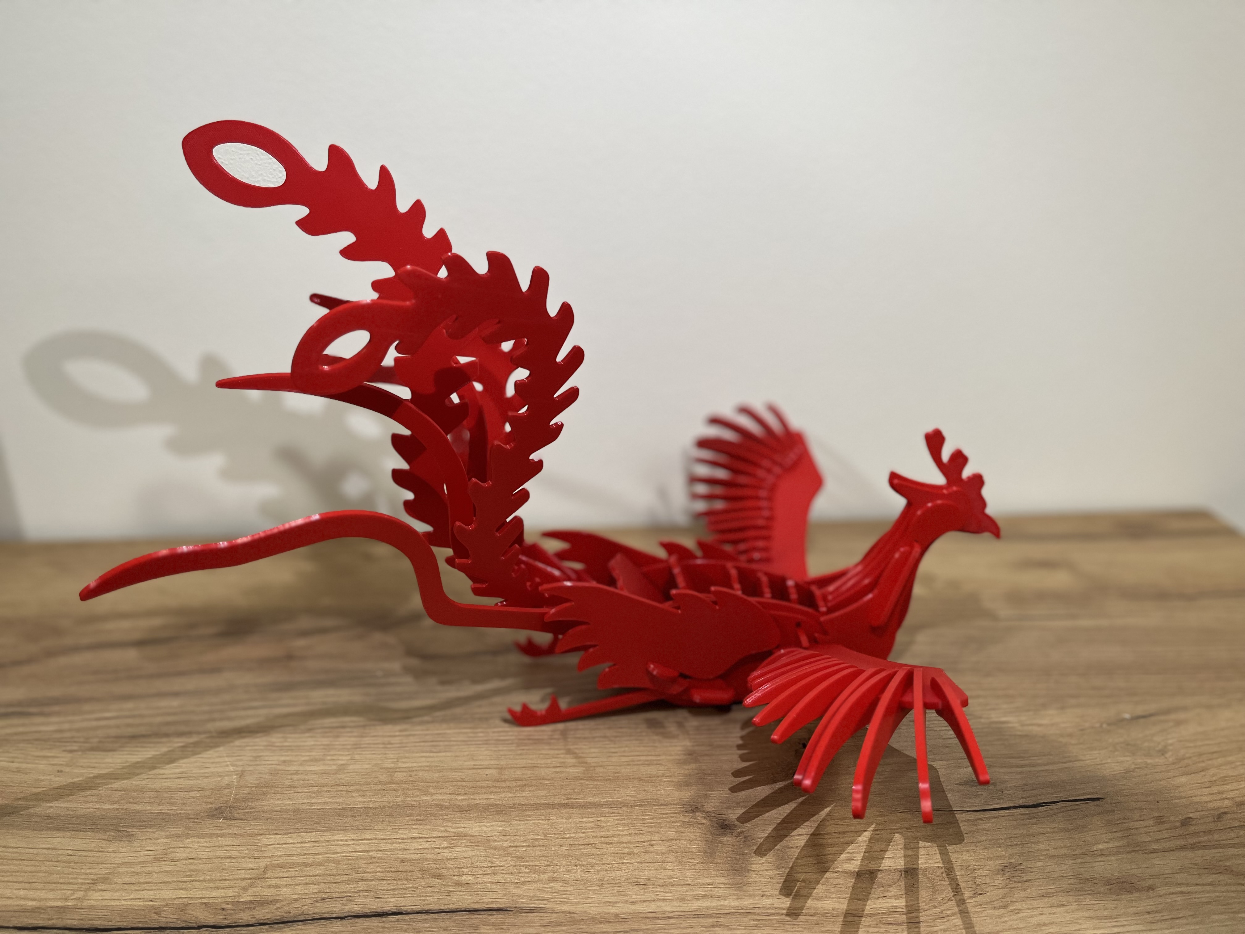 Miniatura 5 do modelo 3D "Phoenix" 3D Puzzle