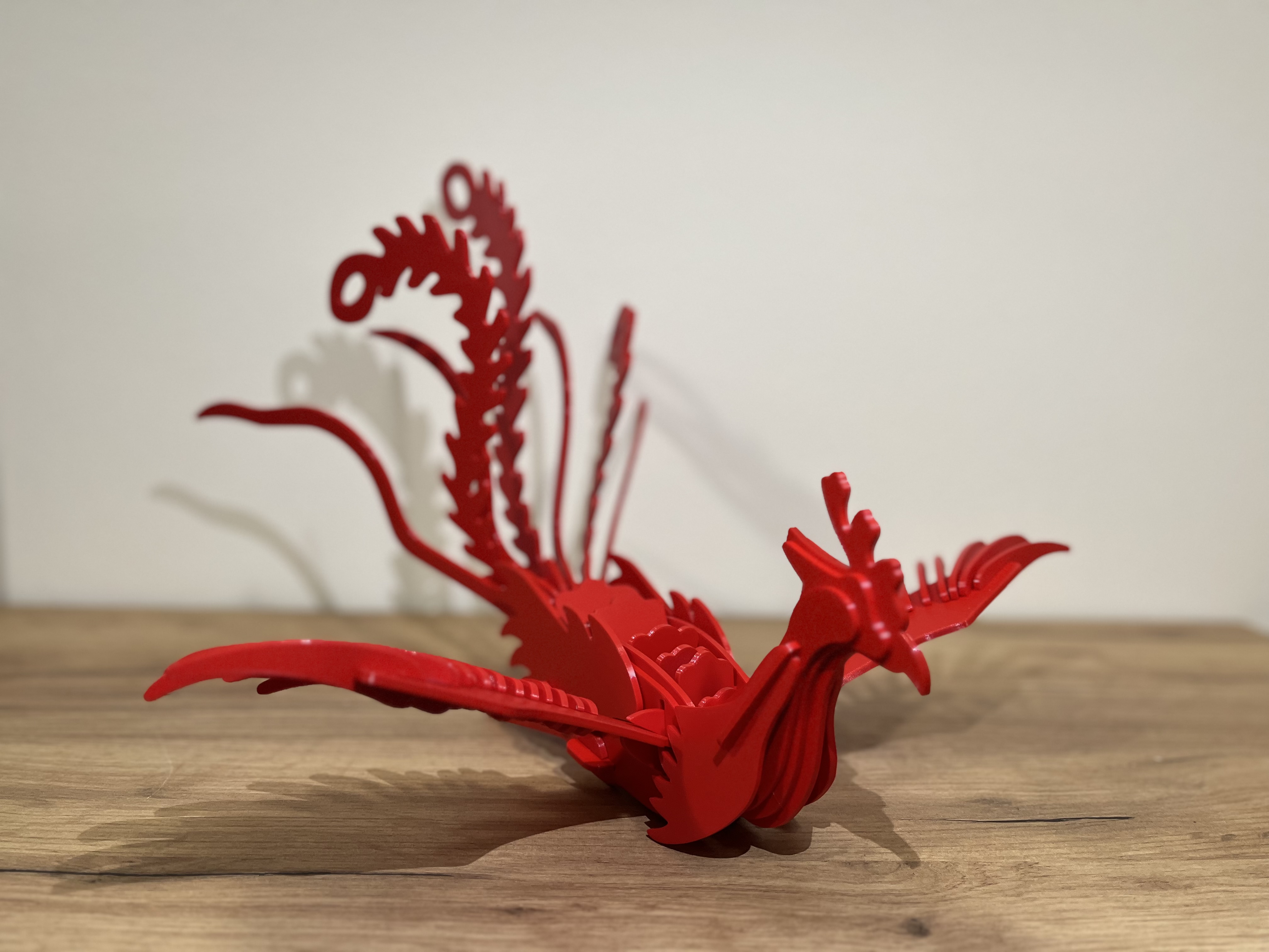 Miniatura 6 do modelo 3D "Phoenix" 3D Puzzle