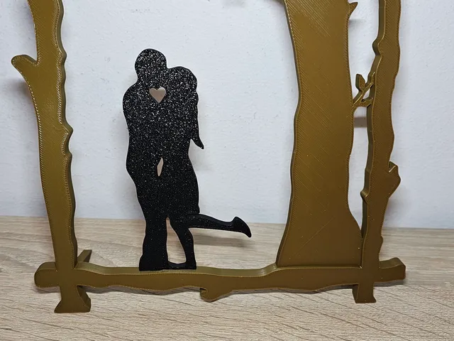 Valentine silhouette