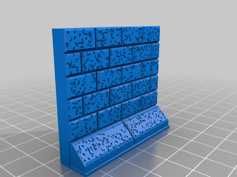 Miniatura 2 do modelo 3D Basic Stone Floor and Wall 28mm