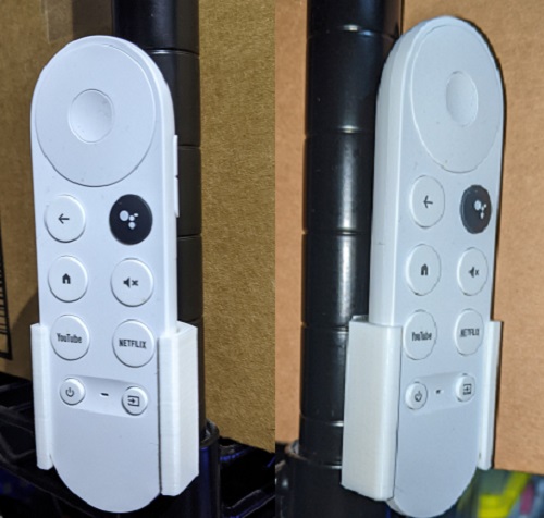 Google TV Remote Magnetic Holder Mount