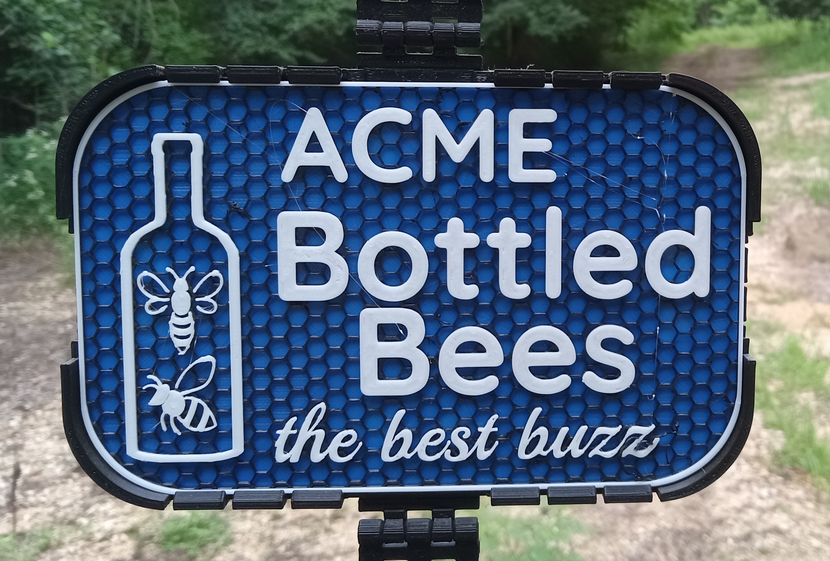 ACME Bottled Bees sign
