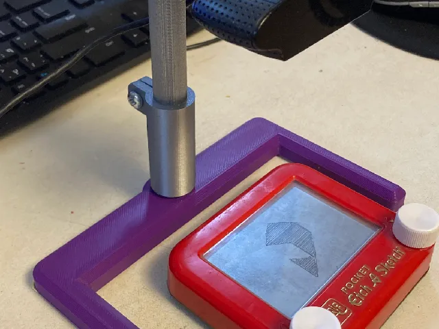 Table top stand for webcam