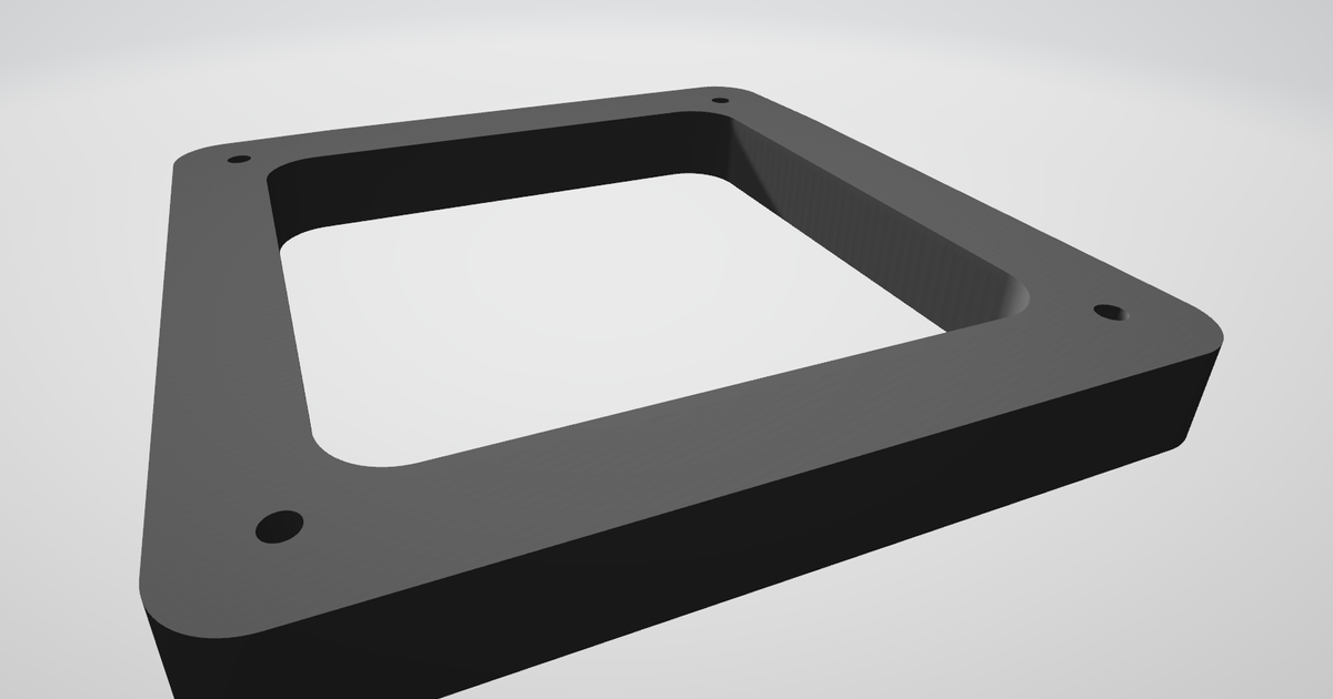 DELL Alienware AW3423DWF vesa adapter by NerdyBean Download free STL model