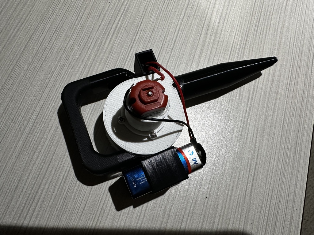 Miniatura 10 do modelo 3D Mini Leaf Blower -Fixed Battery + Switch Box