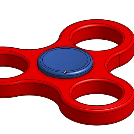 Fichier STL Porte-clés Fidget Boo Spinner・Design pour