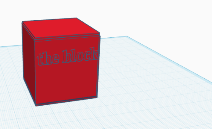 Miniatura 2 do modelo 3D the block