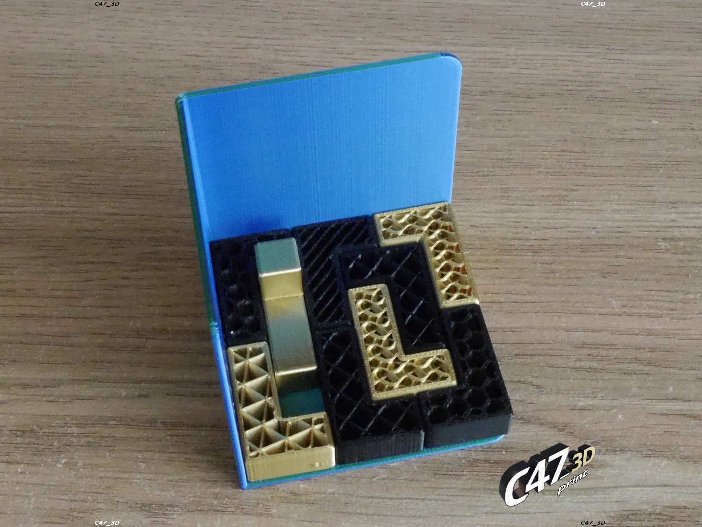 Miniatura 17 do modelo 3D Tetris Puzzle Cube