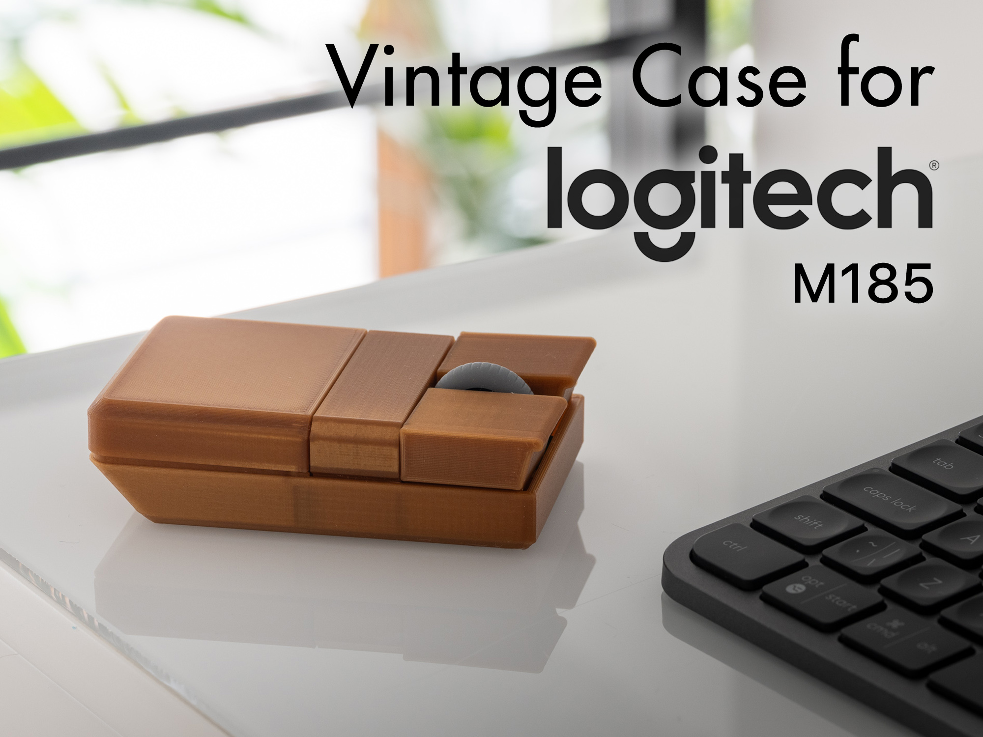 Vintage computer mouse case by Retron Print Printables Store