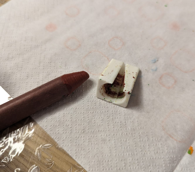 Children safe thick wax pen sharpener