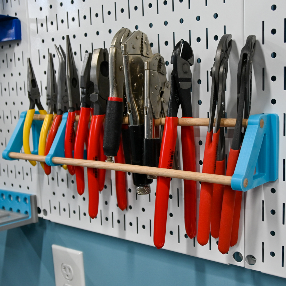 Wall Control Plier Holder by poprhythm | Download free STL model ...