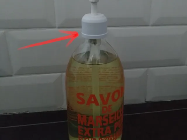 Soap dispenser cap for 28mm glass bottle / Bouchon distributeur savon pour bouteille en verre 28mm