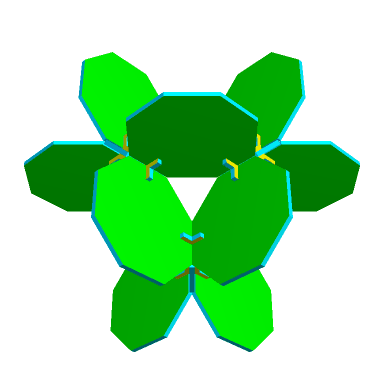 30 Part Holden Truncated Tetrahedral Polysurface