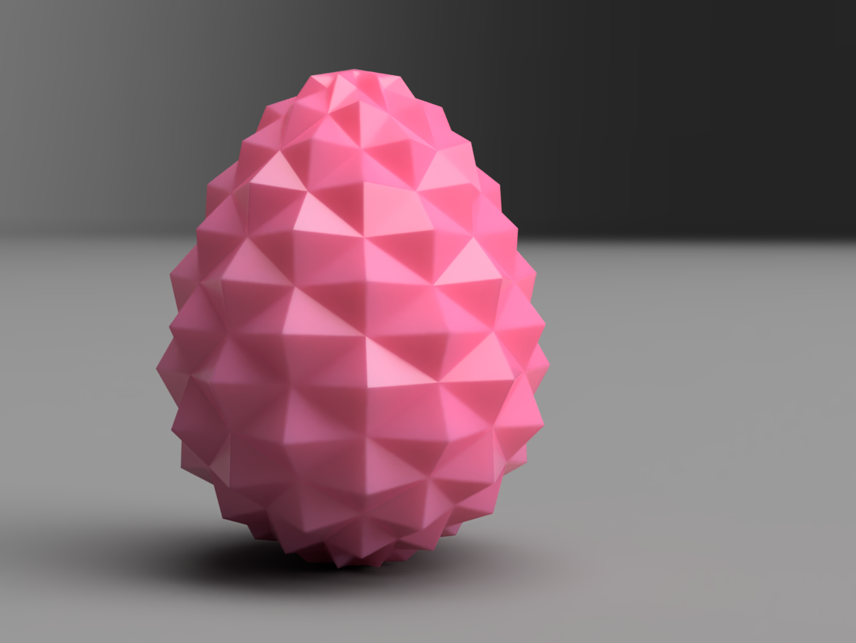Miniatura 4 do modelo 3D Cyber Easter Egg
