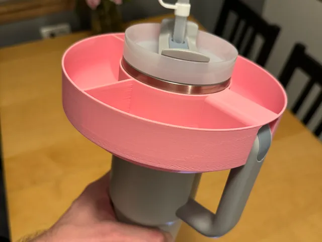 Snack Tray for Stanley Quencher Tumbler (30oz)