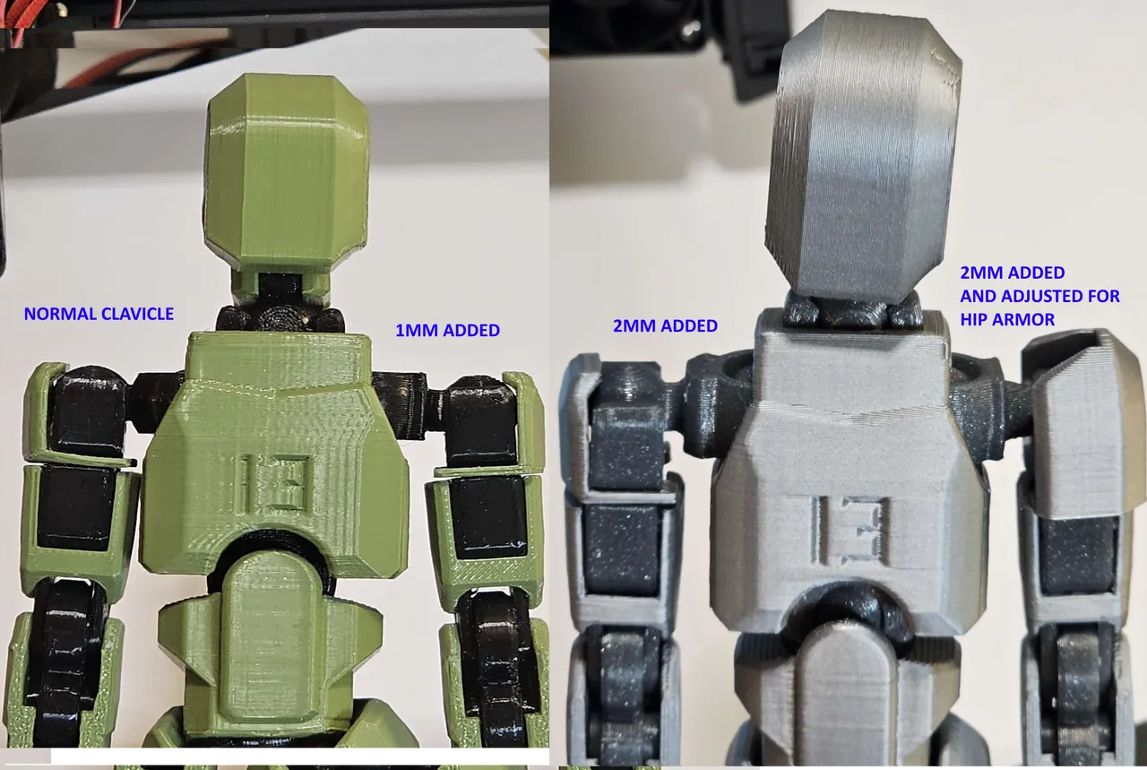 Hunky 13 (Dummy 13 variant) Larger clavicle, shin, and thigh