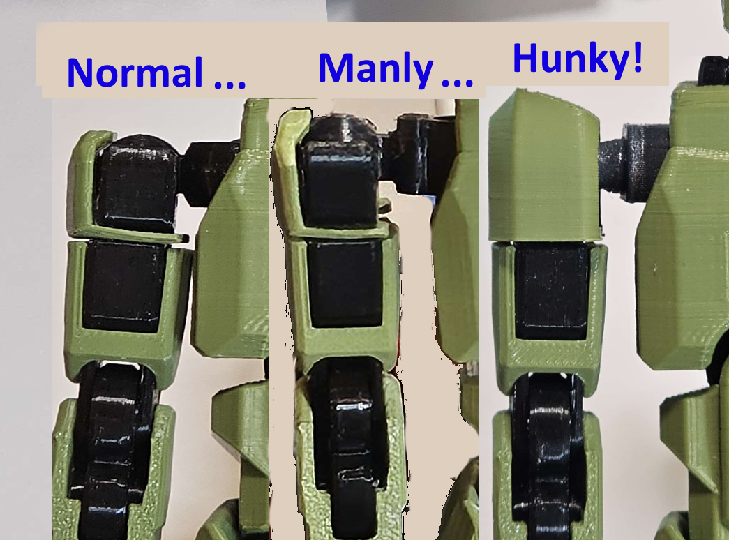 Hunky 13 (Dummy 13 variant) Larger clavicle, shin, and thigh frames.