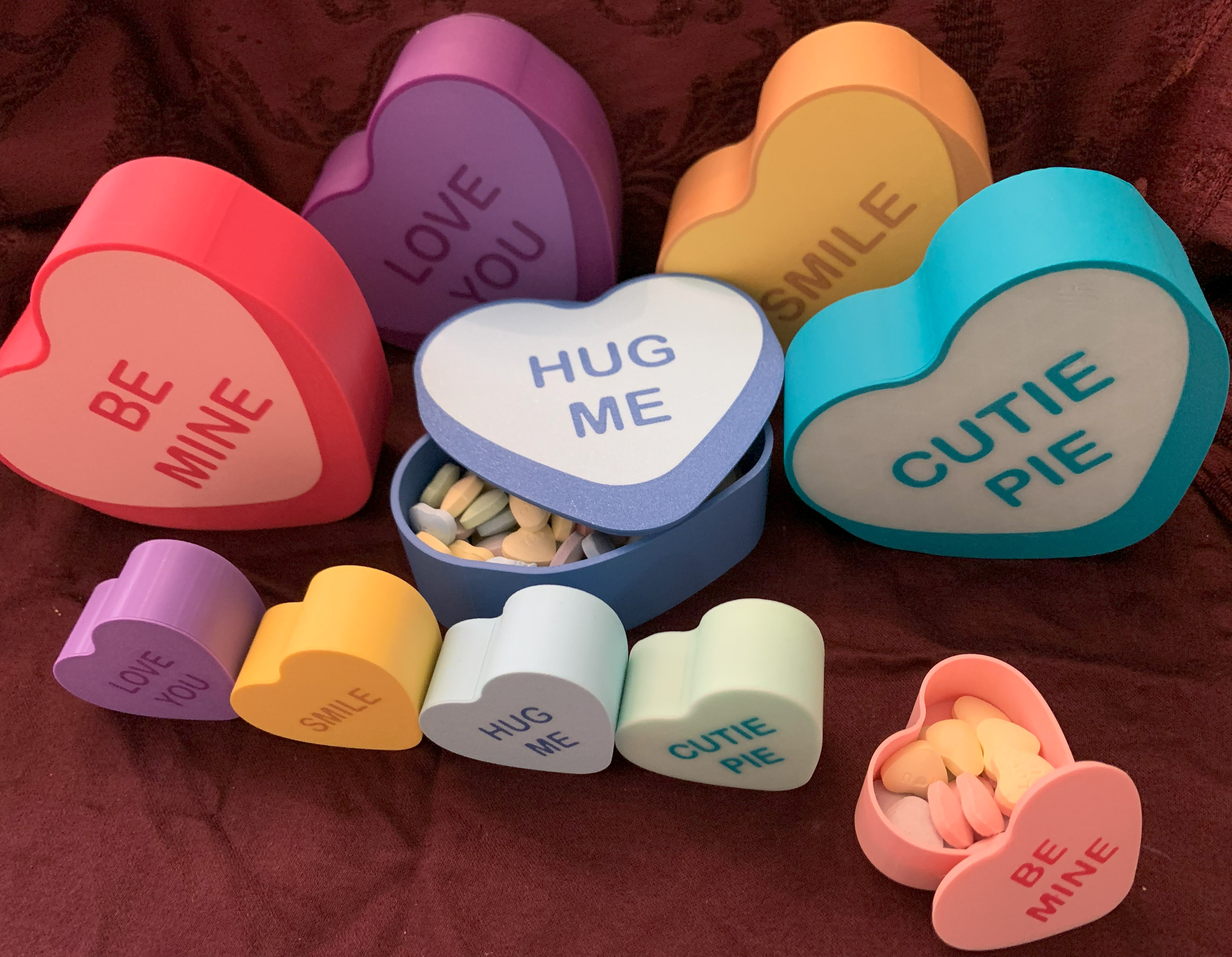 Conversation Heart Boxes