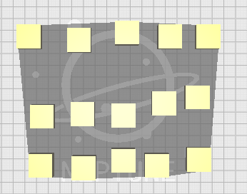 Cubes for marble run
