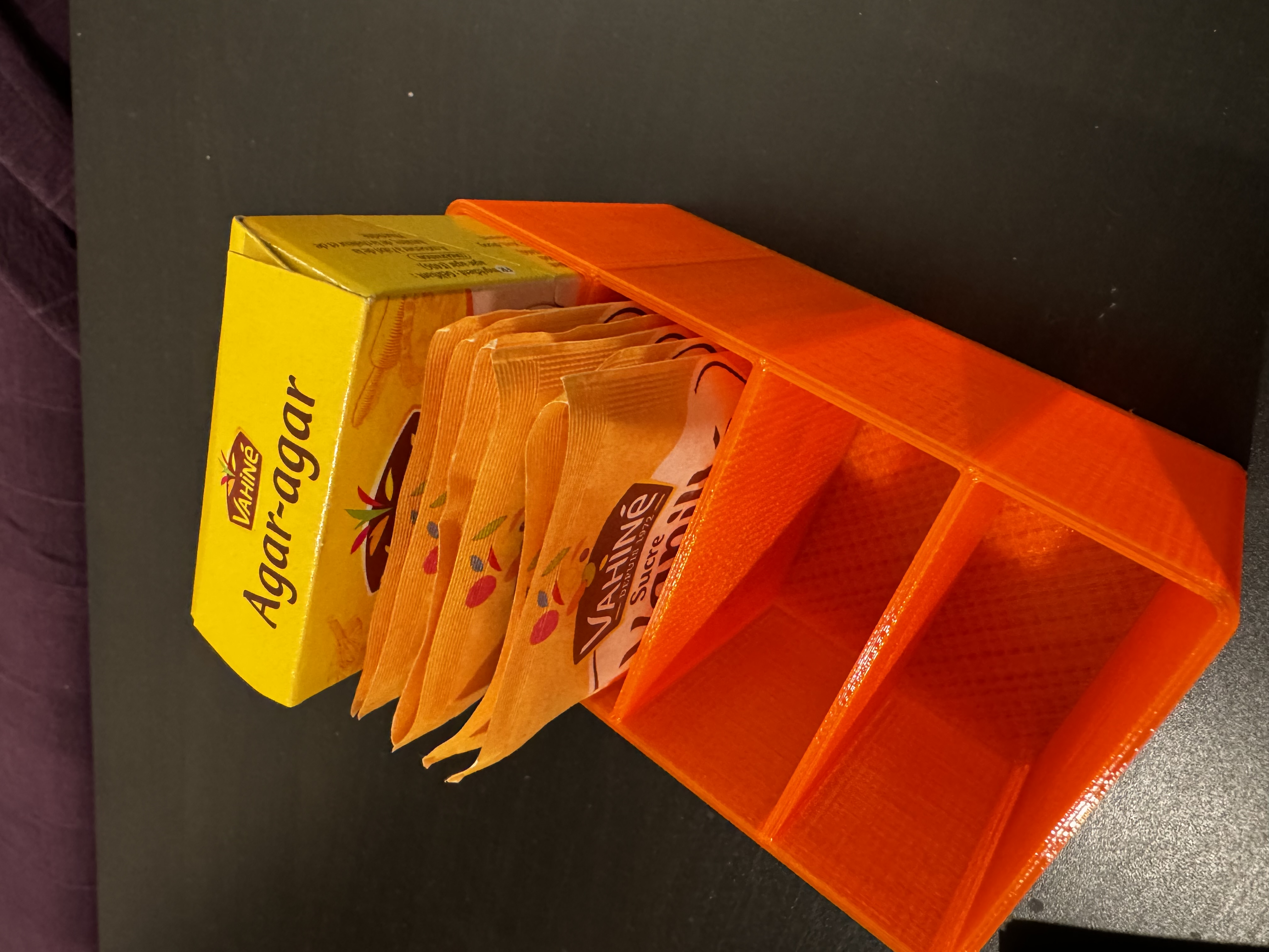 Sachet holder