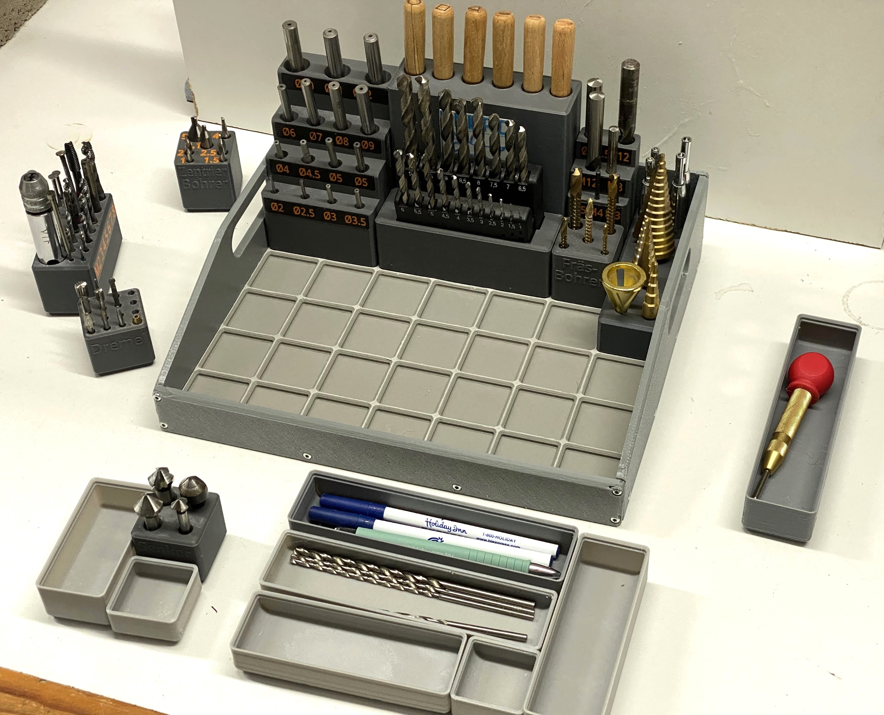 Gridfinity Organizer Plate by Tritschi | Download free STL model ...