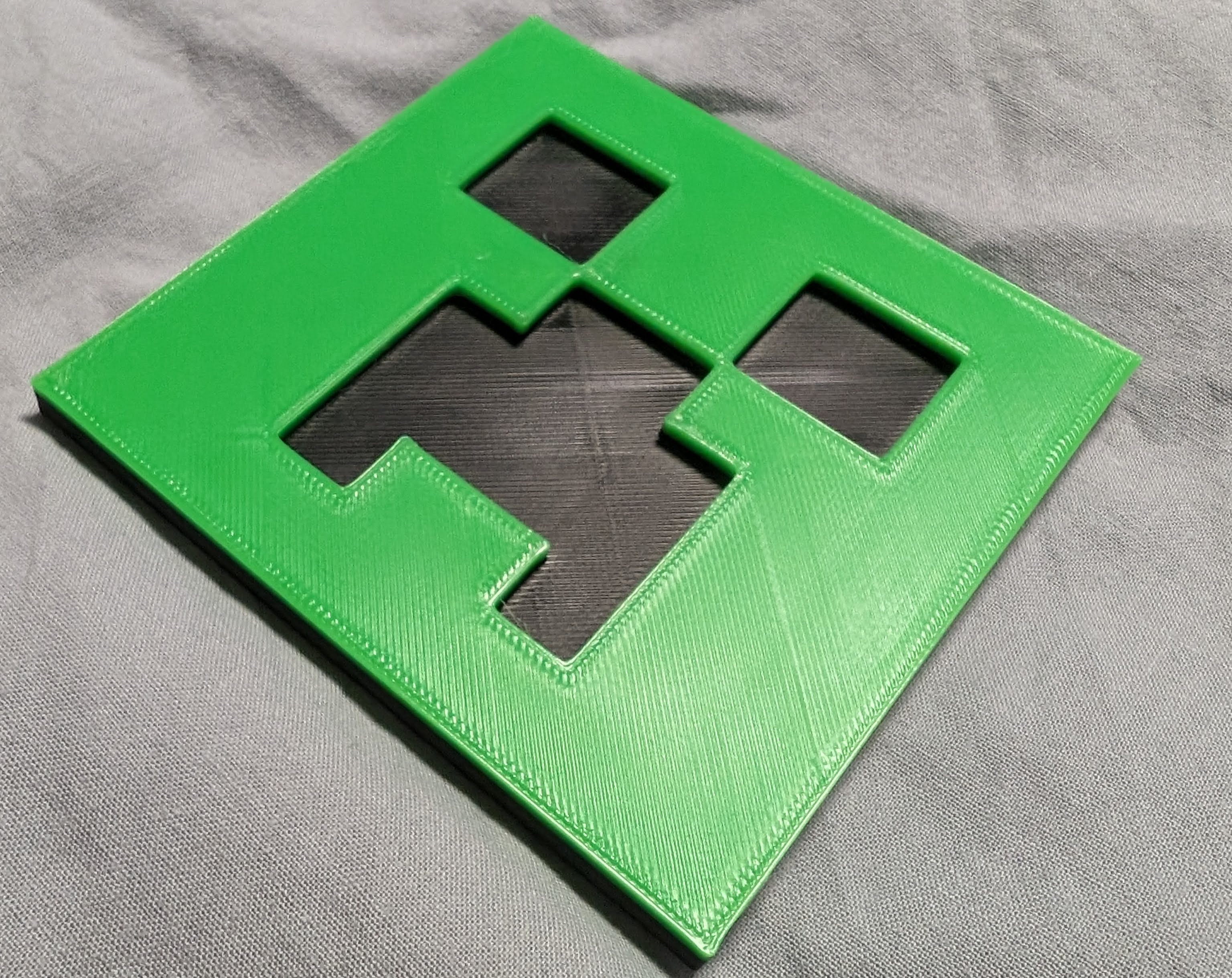 Minecraft Creeper Coaster by khemical Download free STL model