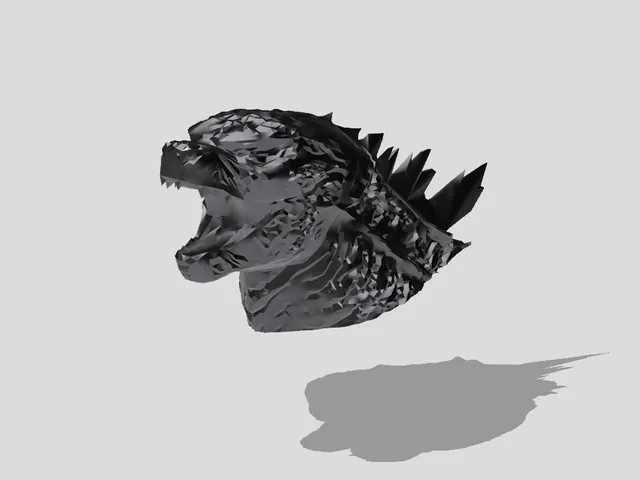 Godzilla head