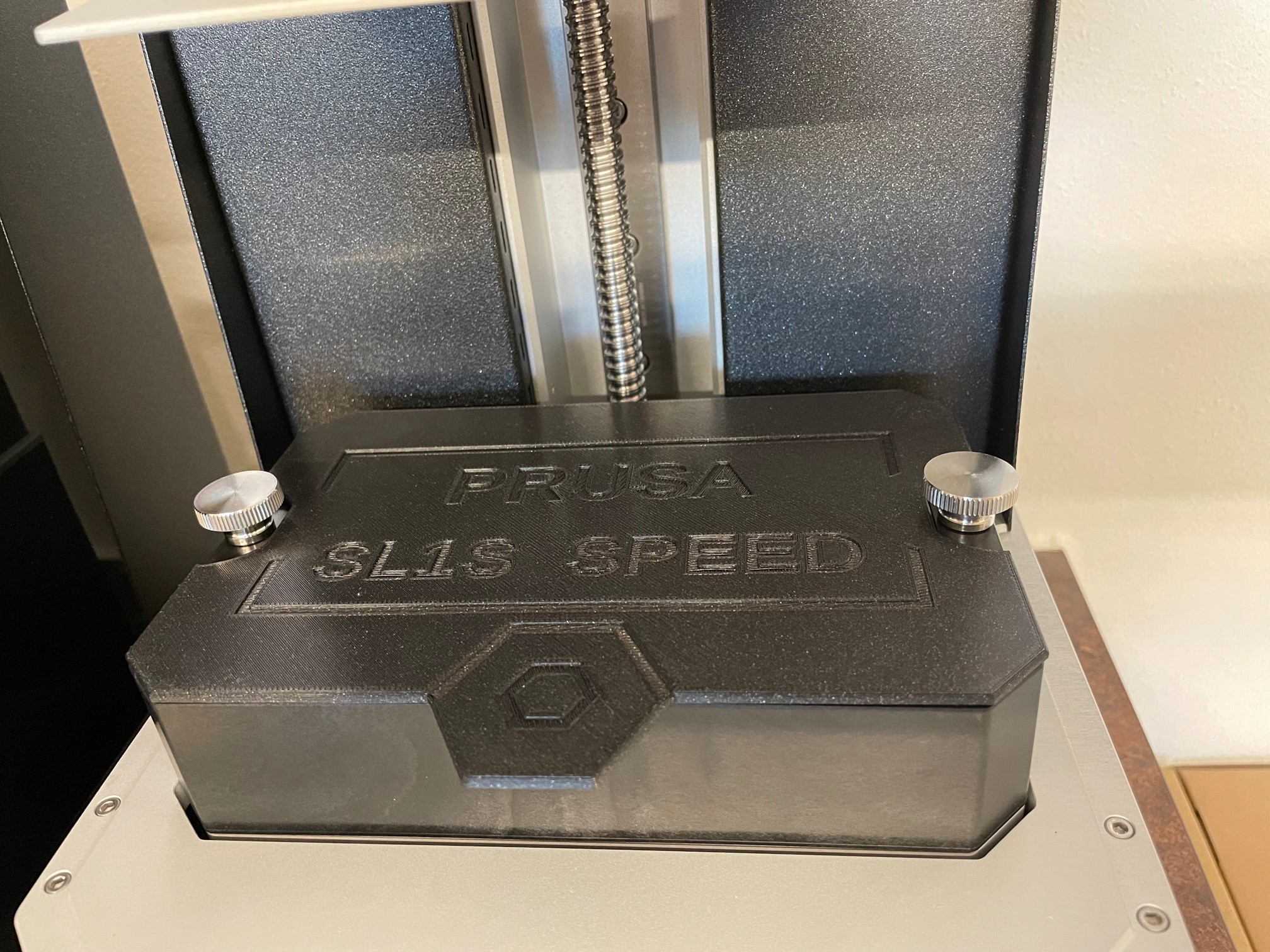 Prusa SL1S Speed Tank Cover