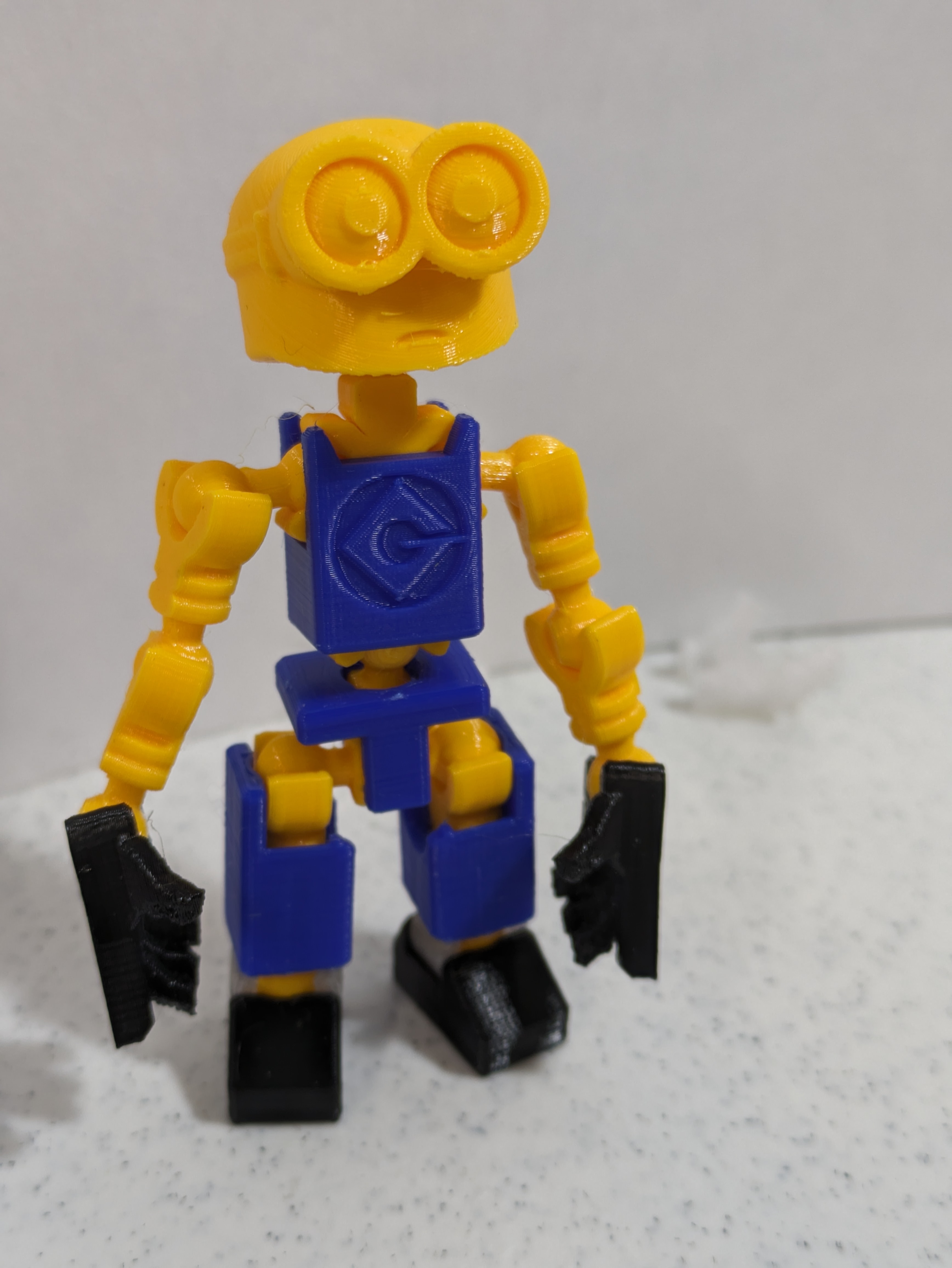 Minion 13 parts - head and chest