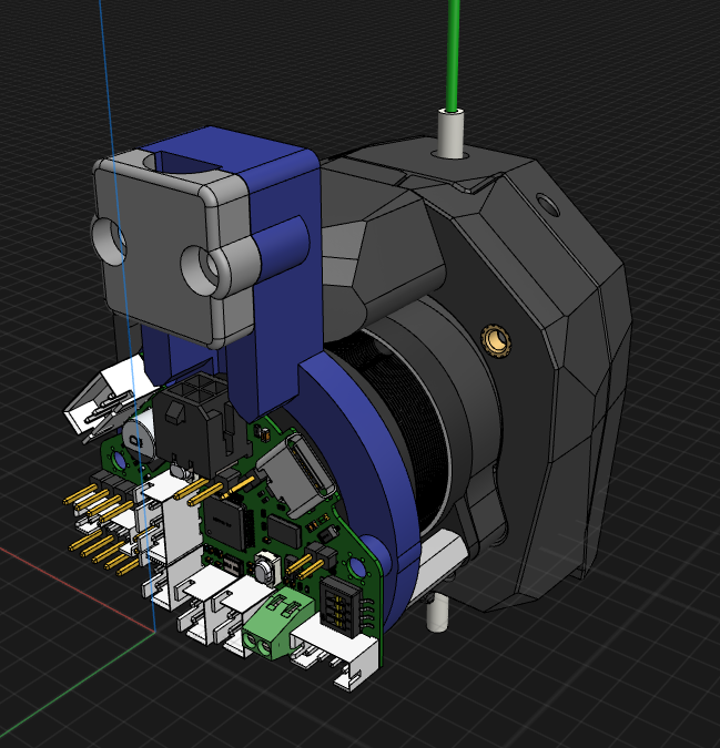 Orbiter 1.5 Stealthburner Mount With CW2 Shroud, PCB And EBB36 Support ...