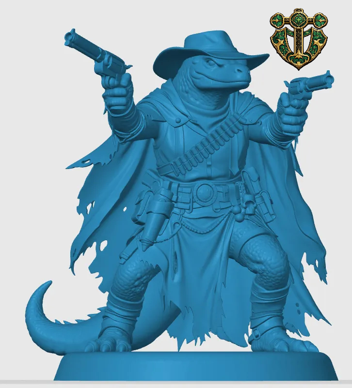 Lizardfolk Gunslinger — miniatura 5
