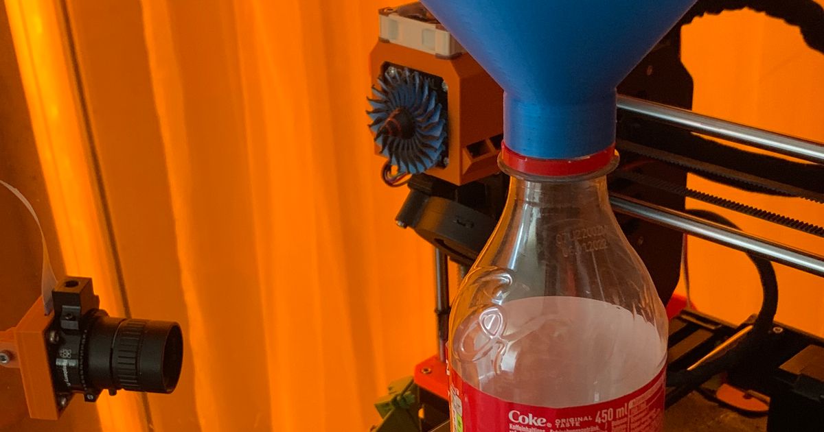 PETBottle Funnel by MrMaus Download free STL model