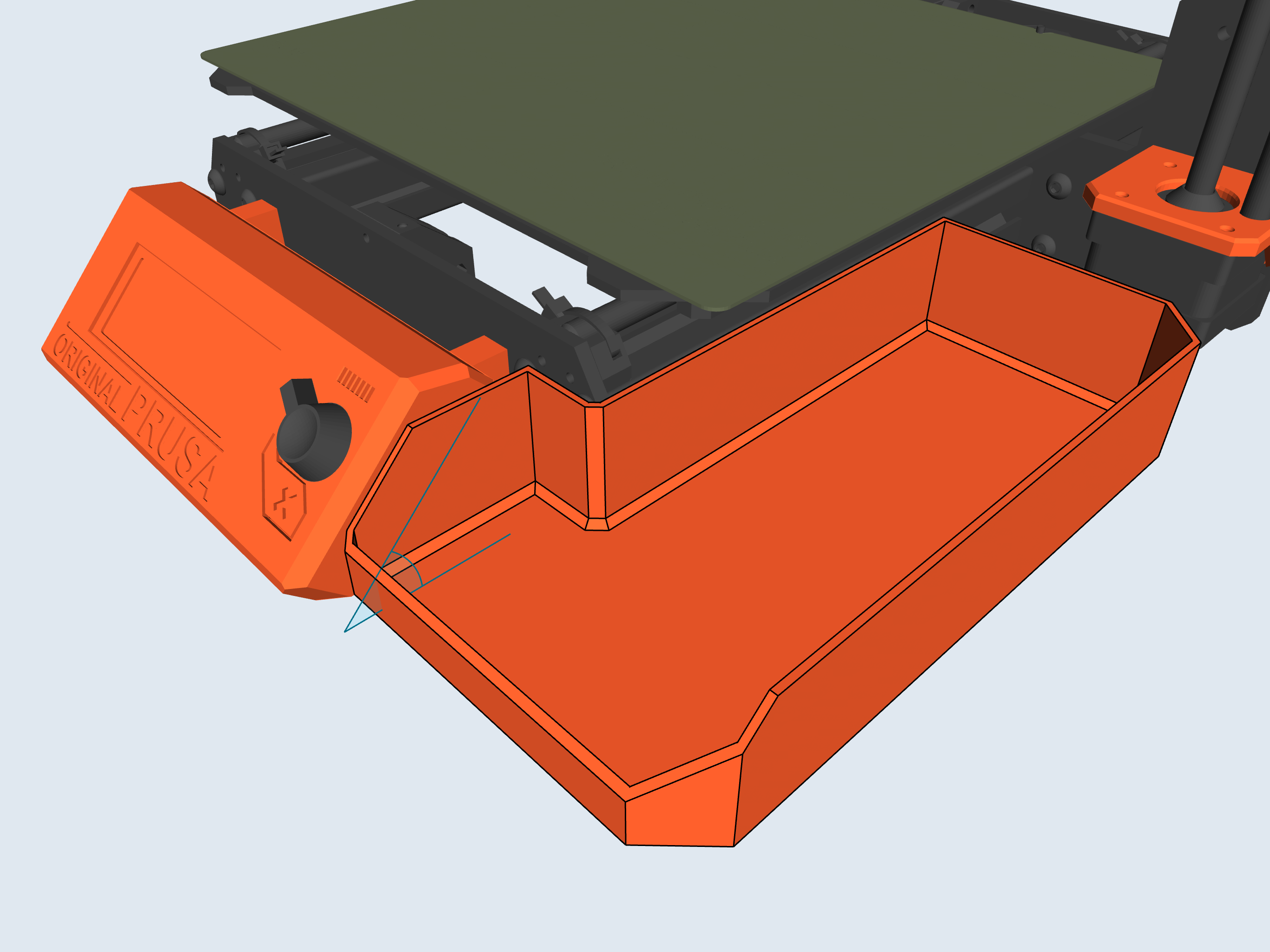 Miniatura 2 do modelo 3D Sidebox with angle