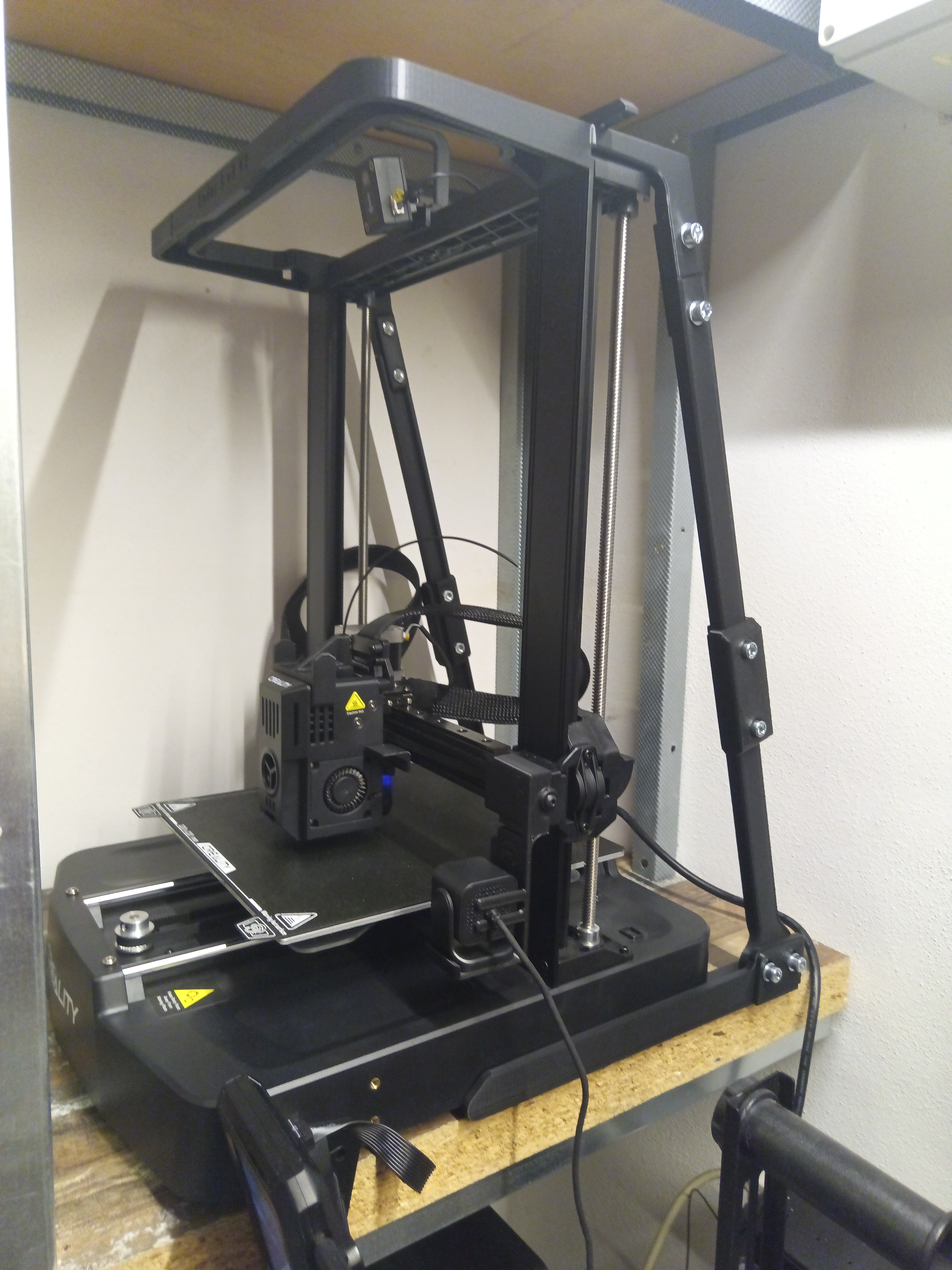 LED light bar with Anti shake construction - Ender 3 v3 KE