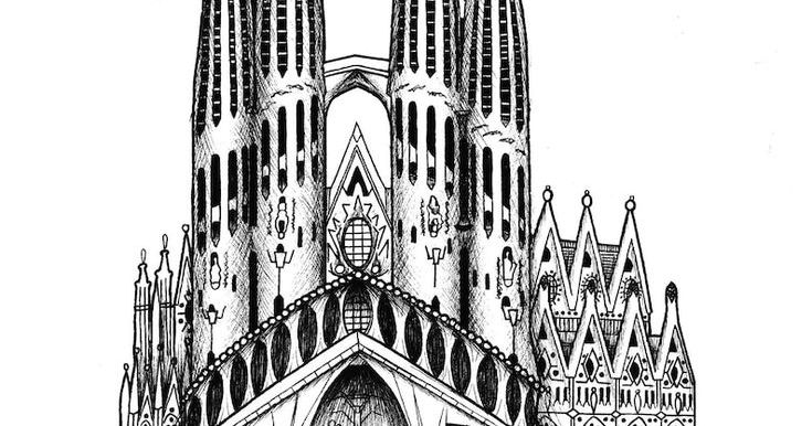 Sagrada Familia - Hueforge by fernandotg81 | Download free STL model ...