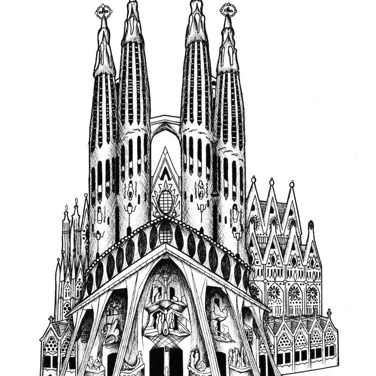 Sagrada Familia Mountable