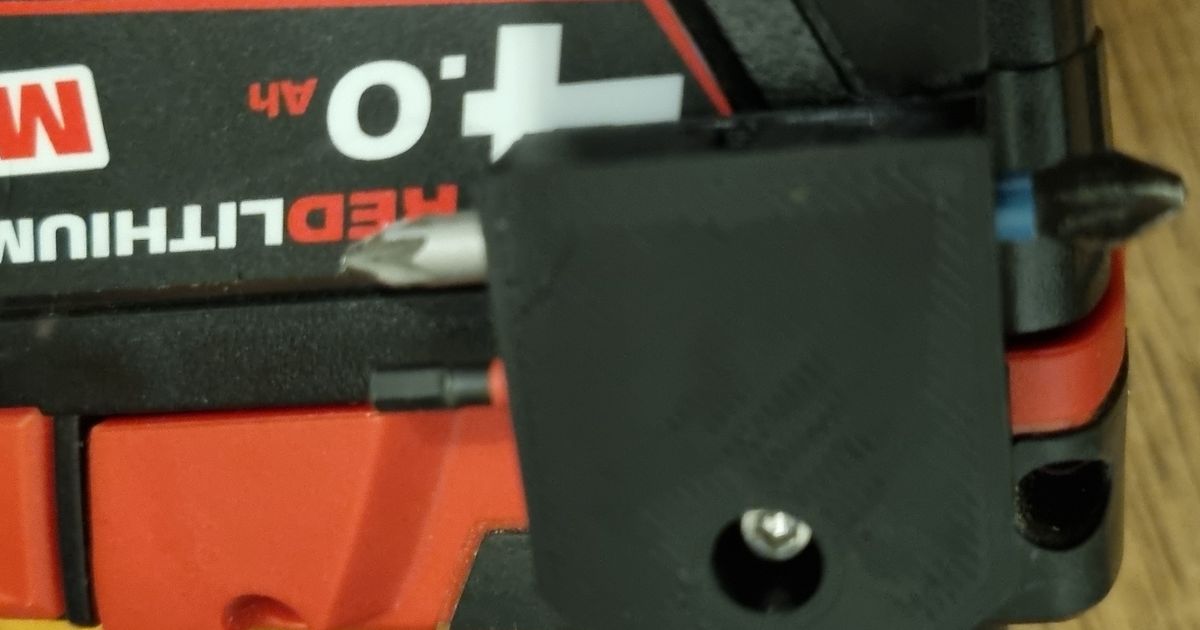 Milwaukee M18 Drill/Impact Driver Bit Holder by JP Guitars