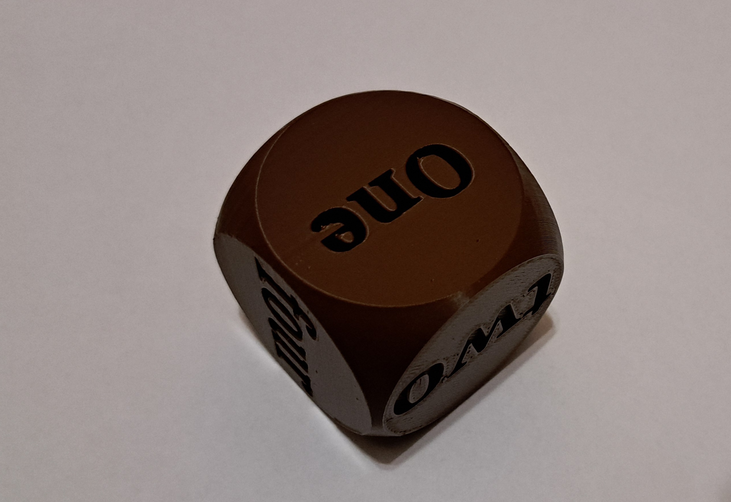 Playing cube