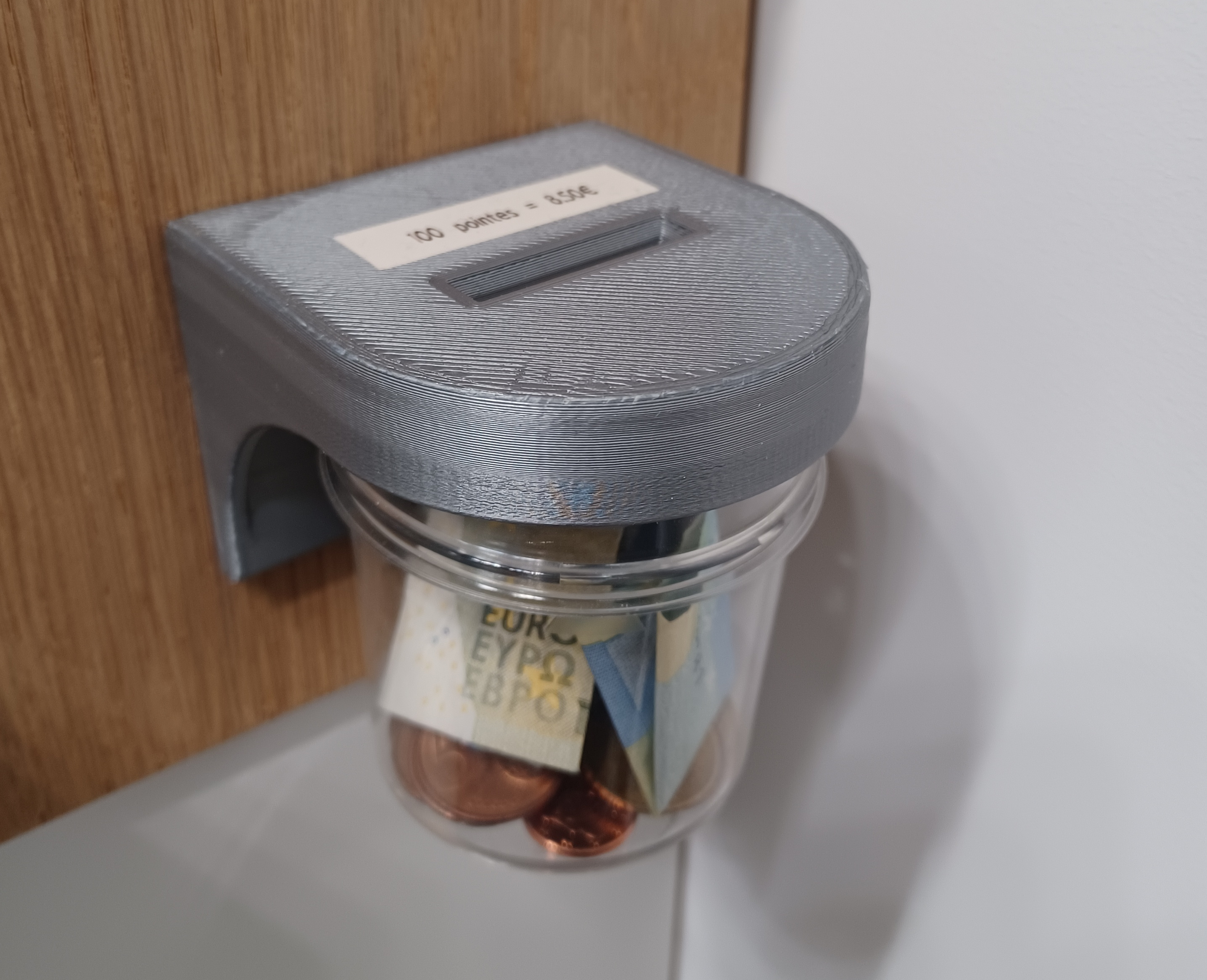 Mural moneybox by dbozec | Download free STL model | Printables.com