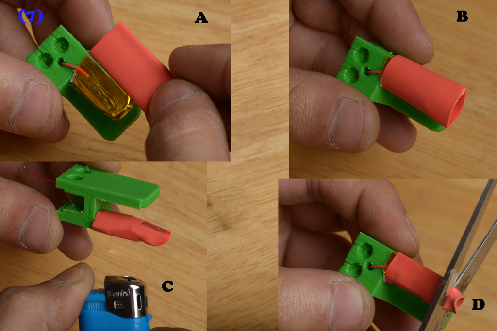 Miniatura 8 do modelo 3D PUBG Trigger Button (Micro Switch Lever Version)