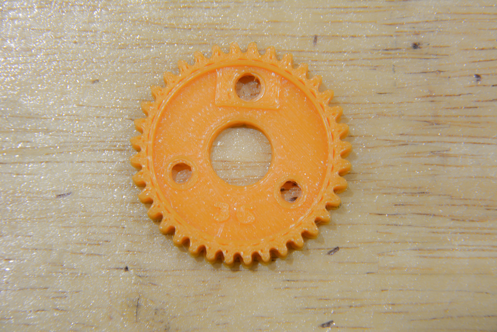 Traxxas 3953 Revo 3.3 Spur gear 36t mod 1 by MusaedQ8 Download free