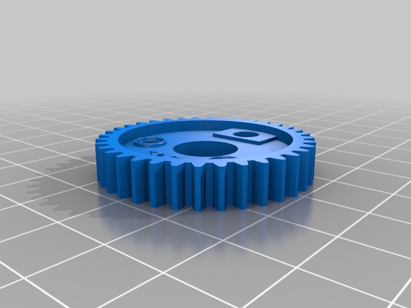 Traxxas 3953 Revo 3.3 Spur gear 36t mod 1 by MusaedQ8 Download free