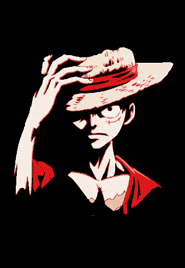 Monkey D Luffy - Hueforge