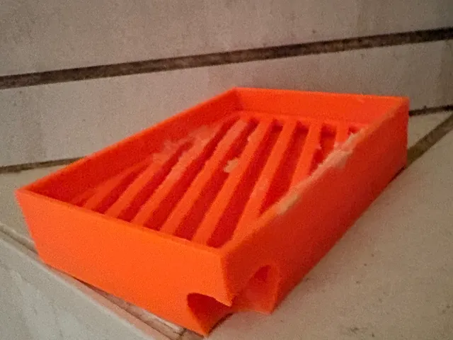 Bar soap holder for shower