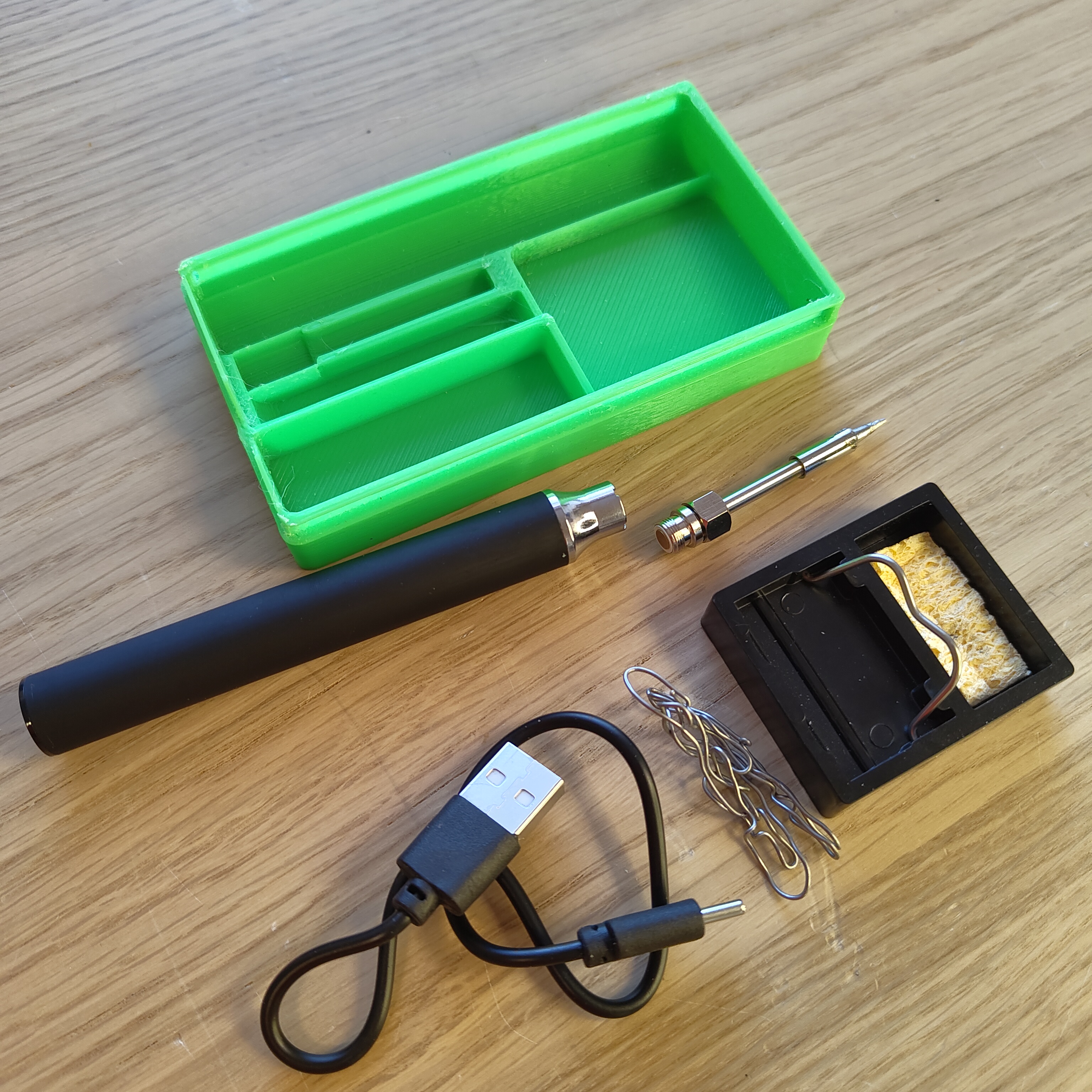 Battery Powered Soldering Iron Case